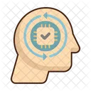 Machine Learning Artificial Intelligence Settings Icon