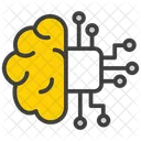 Artificial Intelligence Technology Deep Learning Icon