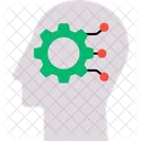 Machine learning gear  Icon