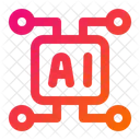 Machine Learning Ai Automation Icon