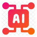 Machine Learning Ai Automation Icon