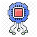Machine Learning Artificial Intelligence Ai Icon