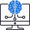 Machine Learning Artificial Intelligence Classification Icon