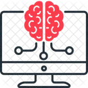 Machine Learning Artificial Intelligence Classification Icon