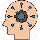 Machine Learning Artificial Intelligence Data Modeling Icon