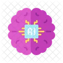 Machine Learning Artificial Intelligence Ai Icon