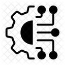 Machine Learning Process Automation Data Iteration Icon