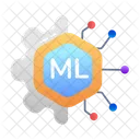Machine Learning Ml Ai Icon