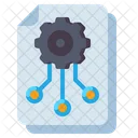 Machine Learning Model Machine Learning Artificial Intelligence Icon