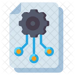 Machine Learning Model Icon - Download in Flat Style