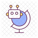 Machine learning symbol  Icon