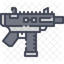 Pistol Machine Weapon Icon