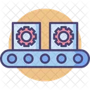 Machine Production Conveyor Assembly Icon