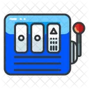 Machine Slot Gambling Icon