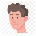 Macho Cabeza Hombre Icono