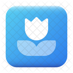 Macro Icon - Download in Flat Style