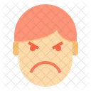 Mad Emotion Face Icon