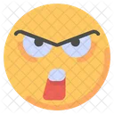 Mad Angry Emoji Icon