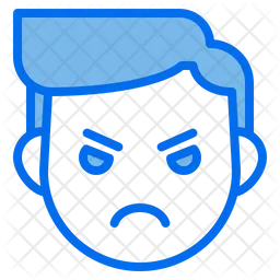 Mad Boy Emoji Icon