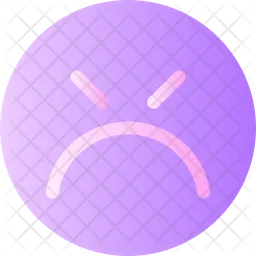 Mad emoticon  Icon