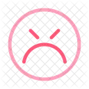 Mad emoticon  Icon