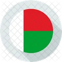 Madagascar Circular Country Icon