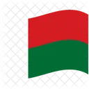 Flag Country Madagascar Icon