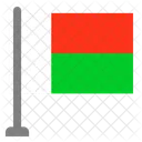 깃발 국가 마다가스카르 아이콘