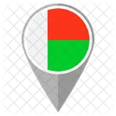 Madagascar Country Location Location Icon