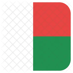 Madagascar Flag Icône