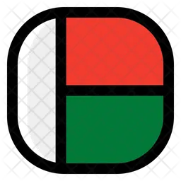 Madagascar Flag Icon