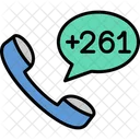 Madagascar Dial Code  Icon