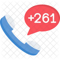 Madagascar Dial Code  Icon