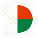 Drapeau de Madagascar  Icône