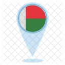 Madagascar Location  Icon