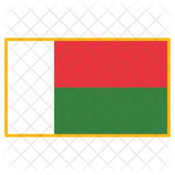 Madagaskar Flag Symbol