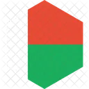 Madagaskar Flagge Welt Symbol