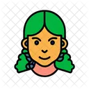 Madchen Frau Teenager Symbol