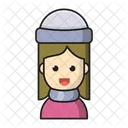 Madchen Avatar Kind Symbol