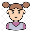 Madchen Frau Benutzer Symbol