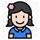 Kind Avatar Madchen Symbol