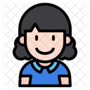 Kind Avatar Madchen Symbol