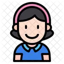 Kind Avatar Madchen Symbol