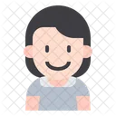 Kind Avatar Madchen Symbol