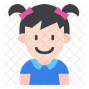 Kind Avatar Madchen Symbol
