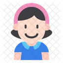 Kind Avatar Madchen Symbol
