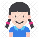Kind Avatar Madchen Symbol