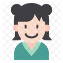 Madchen Kind Avatar Symbol