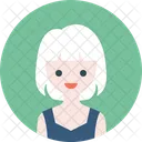 Madchen Avatar Profil Symbol