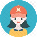 Madchen Avatar Profil Symbol